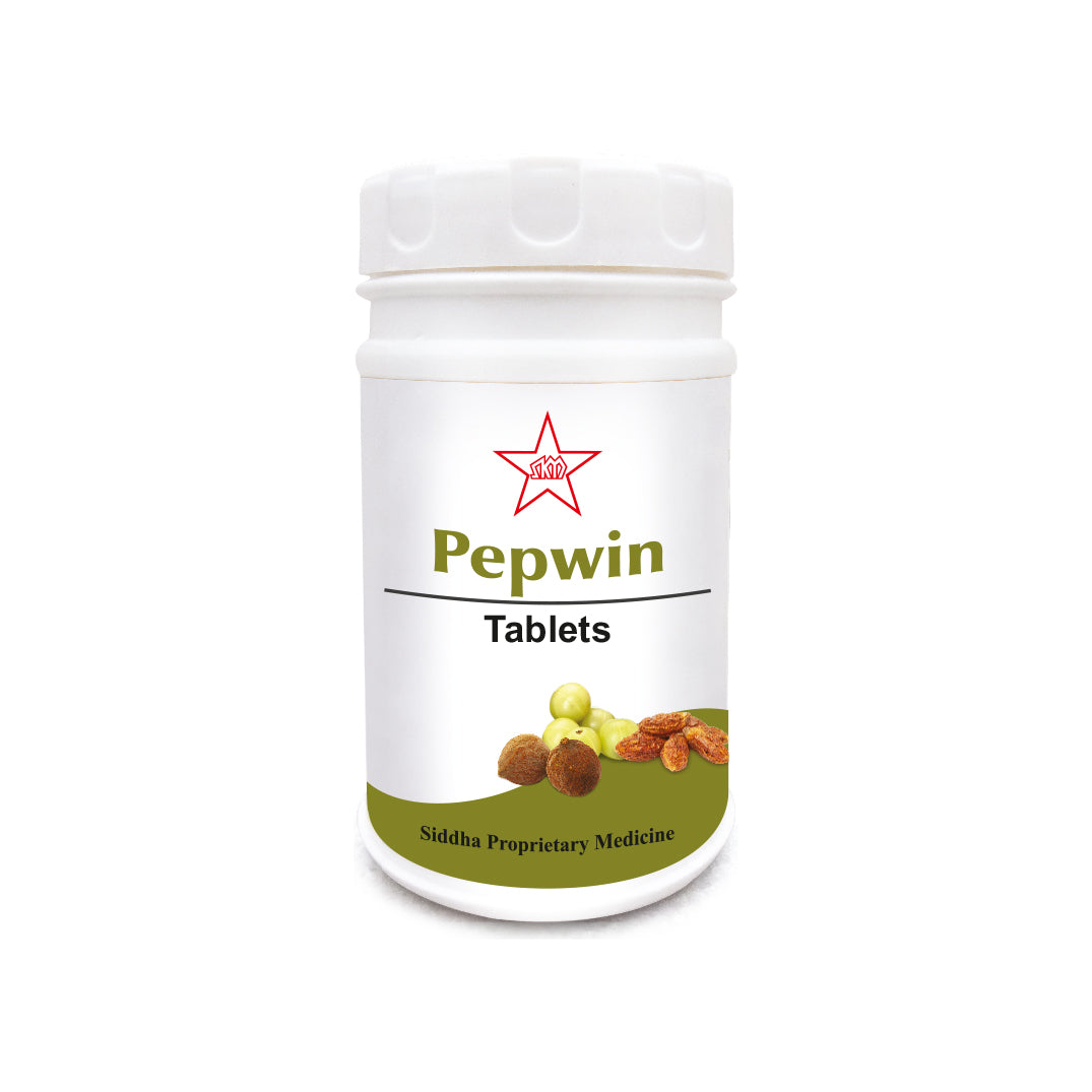 Skm Siddha Ayurveda Pepwin 500mg Strips Tablets