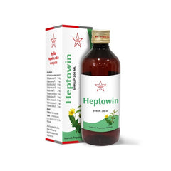 Skm Siddha Ayurveda Heptowin Syrup & 500mg Tablets