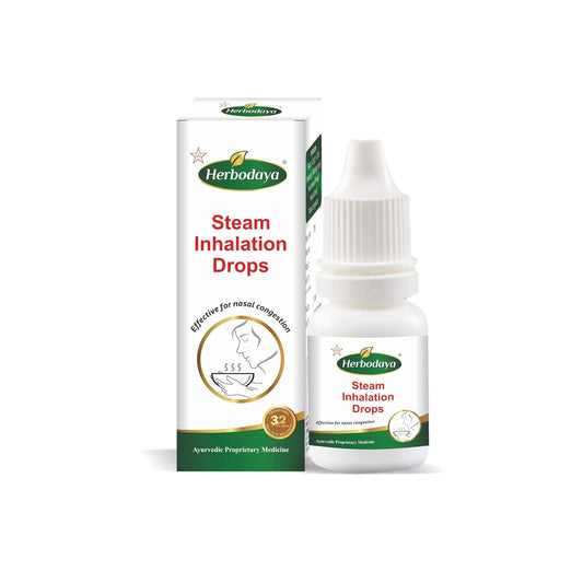 2 X Skm Siddha Ayurveda Steam Inhalation Drops 10ml