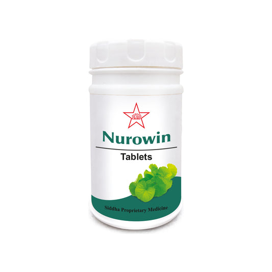 Skm Siddha Ayurveda Nurowin 500mg 100 Tablets