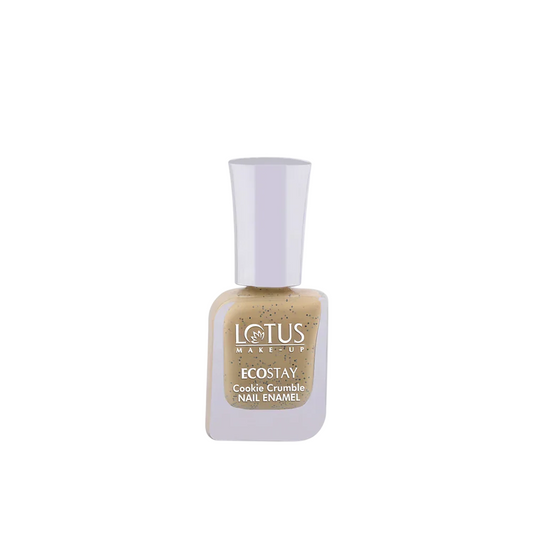 Lotus Makeup Cosmetics Ecostay Cookie Crumble Nail Enamel Chip Resistent 10ml