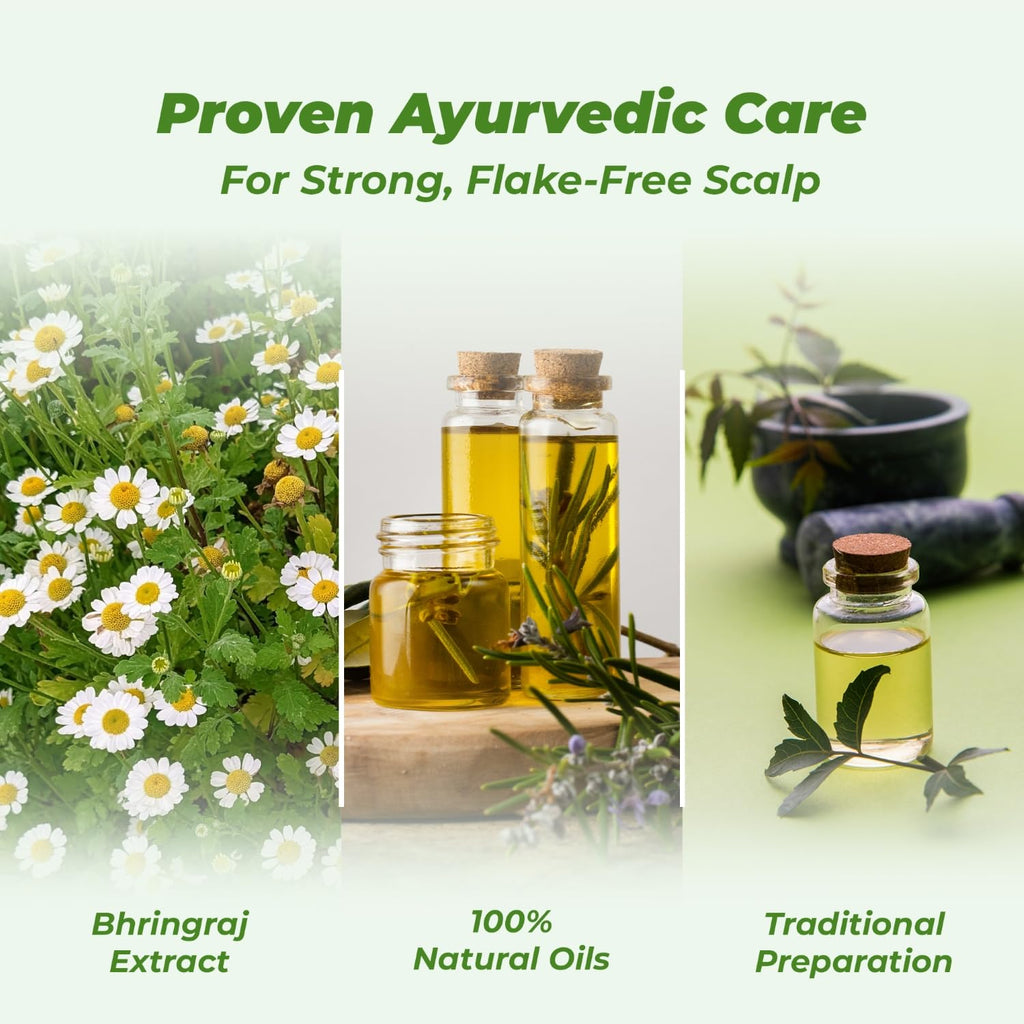 Leeford 100% Ayurvedic Navyug Bhringraj Hair Oil 120ml