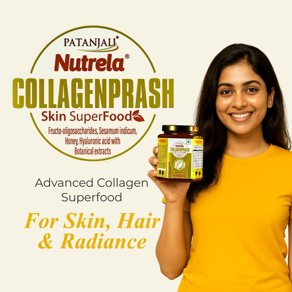 Patanjali Nutrela Collagenprash Skin Superfood 400g