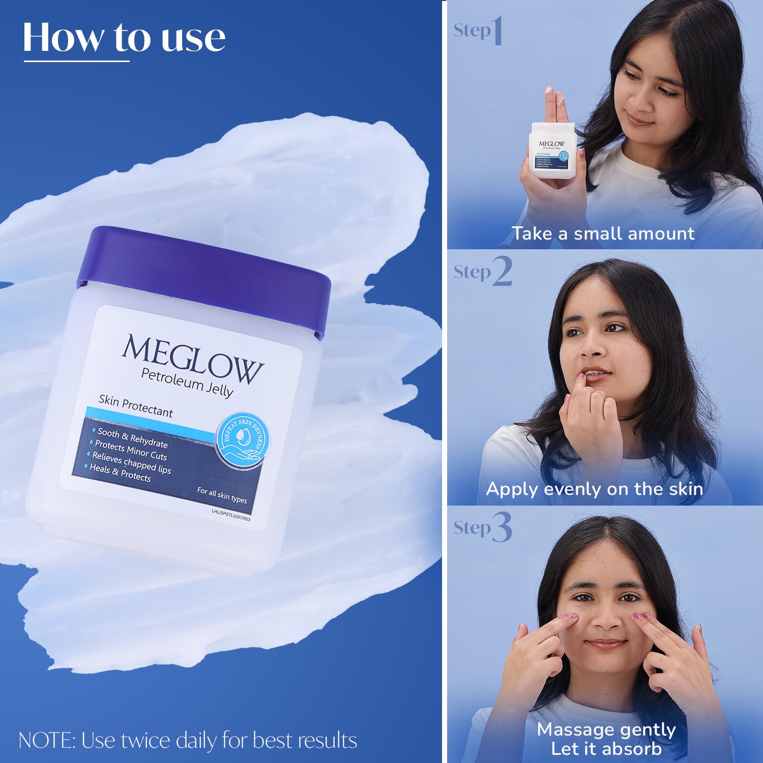 Leeford Meglow Petroleum Jelly 100g