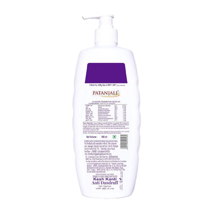 Patanjali Kesh Kanti Anti Dandruff Hair Cleanser 650ml