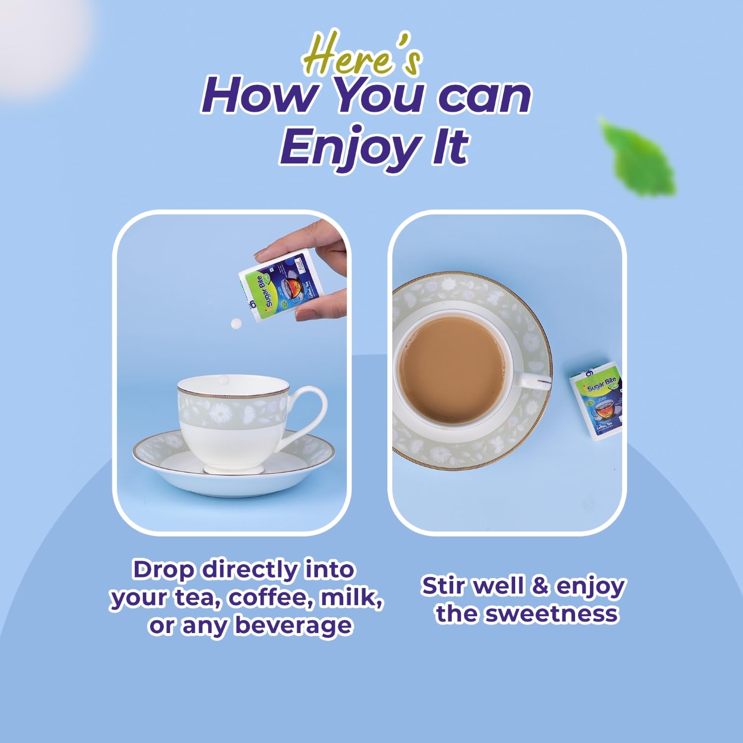 Leeford Sugar Bite Gold Sweetener Pellets 300 Tablets