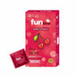 Leeford Funtime Juicy Cherry Flavored Lubricated Dotted,Ribbed And Contoured Condom 10 Count