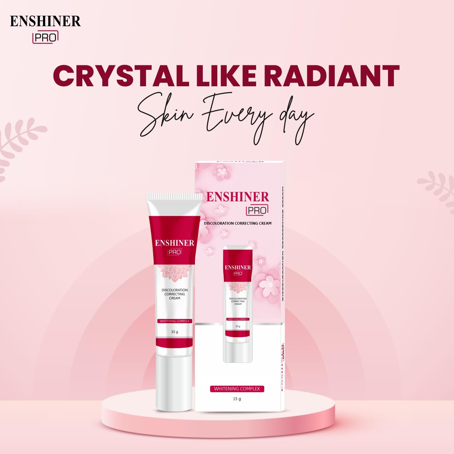 Leeford Enshiner Pro Discoloration Correcting Cream 15g