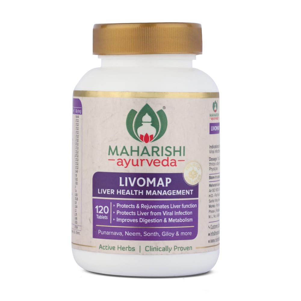 Maharishi Ayurveda Livomap Effective Remedy Tablets & Syrup