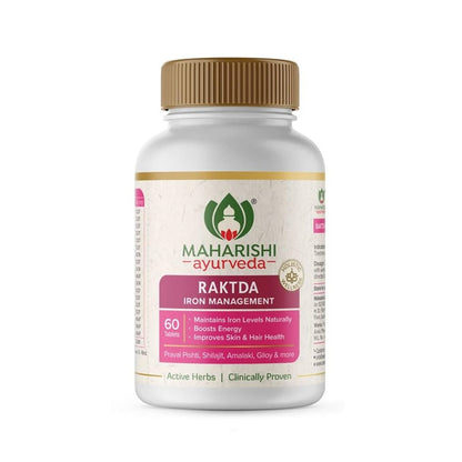 Maharishi Ayurveda Raktda Ayurvedic Iron Supplement 60 Tablets