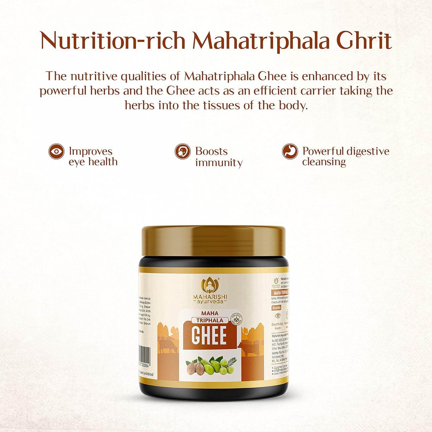 Maharishi Ayurveda TRIPHALA GHRITA