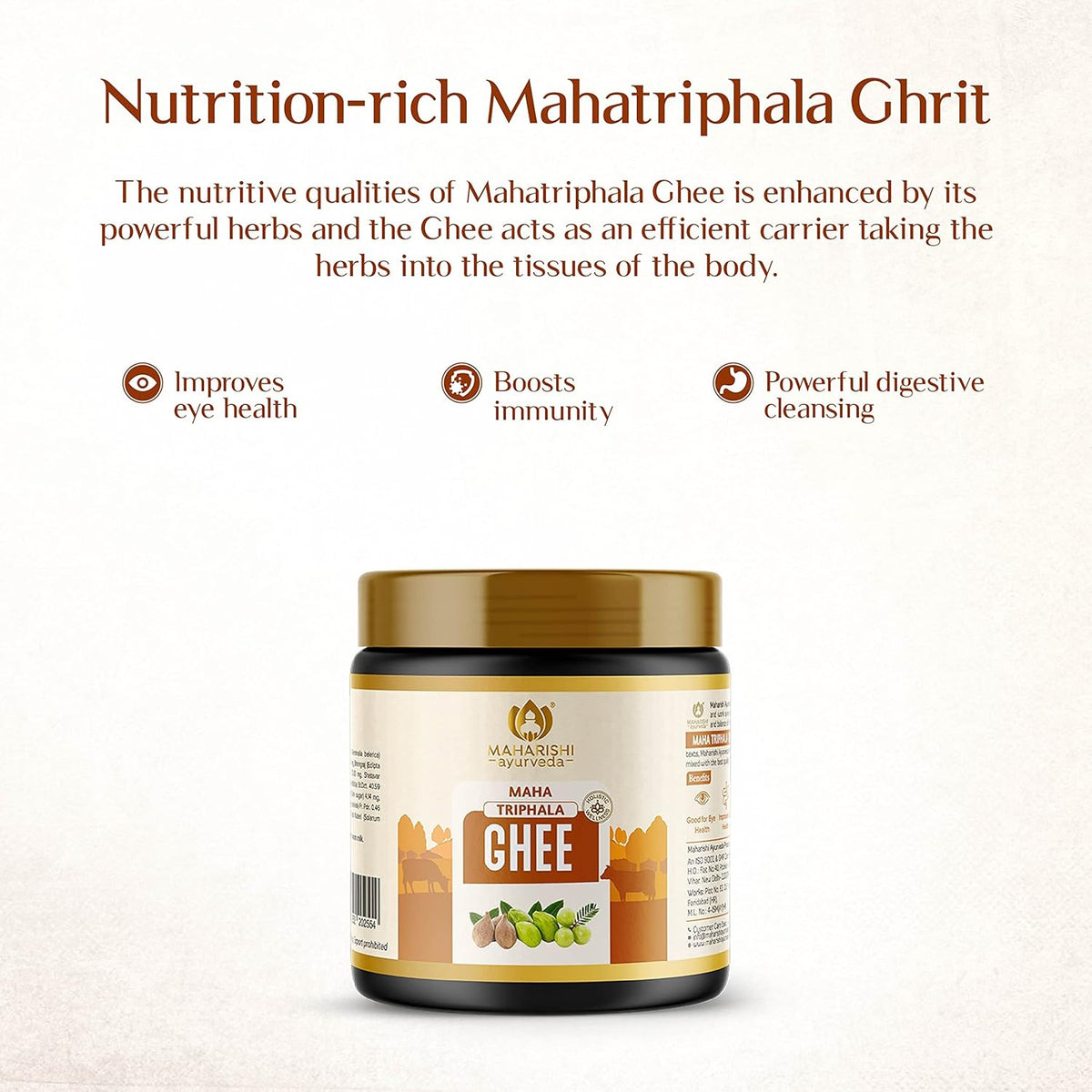 Maharishi Ayurveda TRIPHALA GHRITA