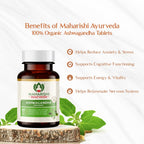 Maharishi Ayurveda Organic Ashwagandha 60 Tablets