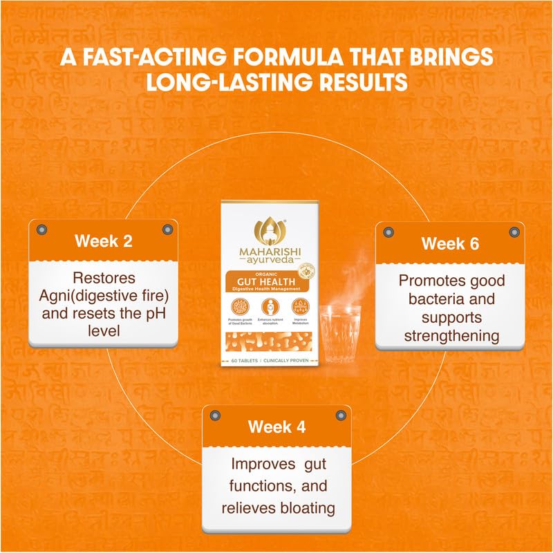 Maharishi Ayurveda Gut Health Ayurvedic Formulation 60 Tablets