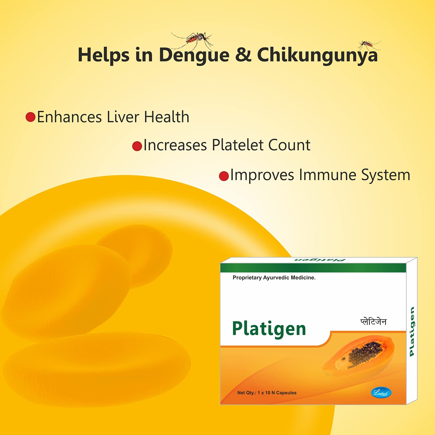 Leeford Platigen 10 Capsule