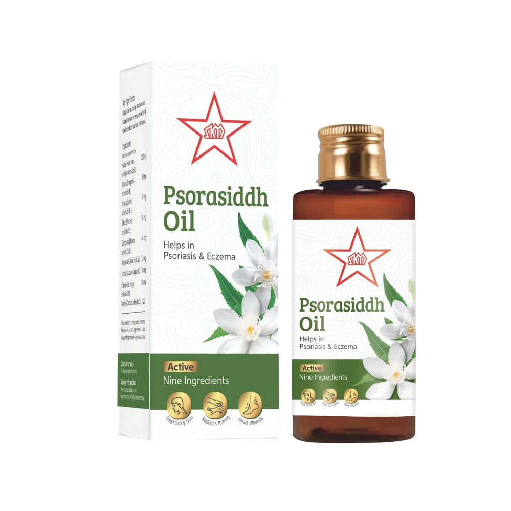 Skm Siddha Ayurveda Psorasiddh cream,Oil,Soap & 550mg Tablets