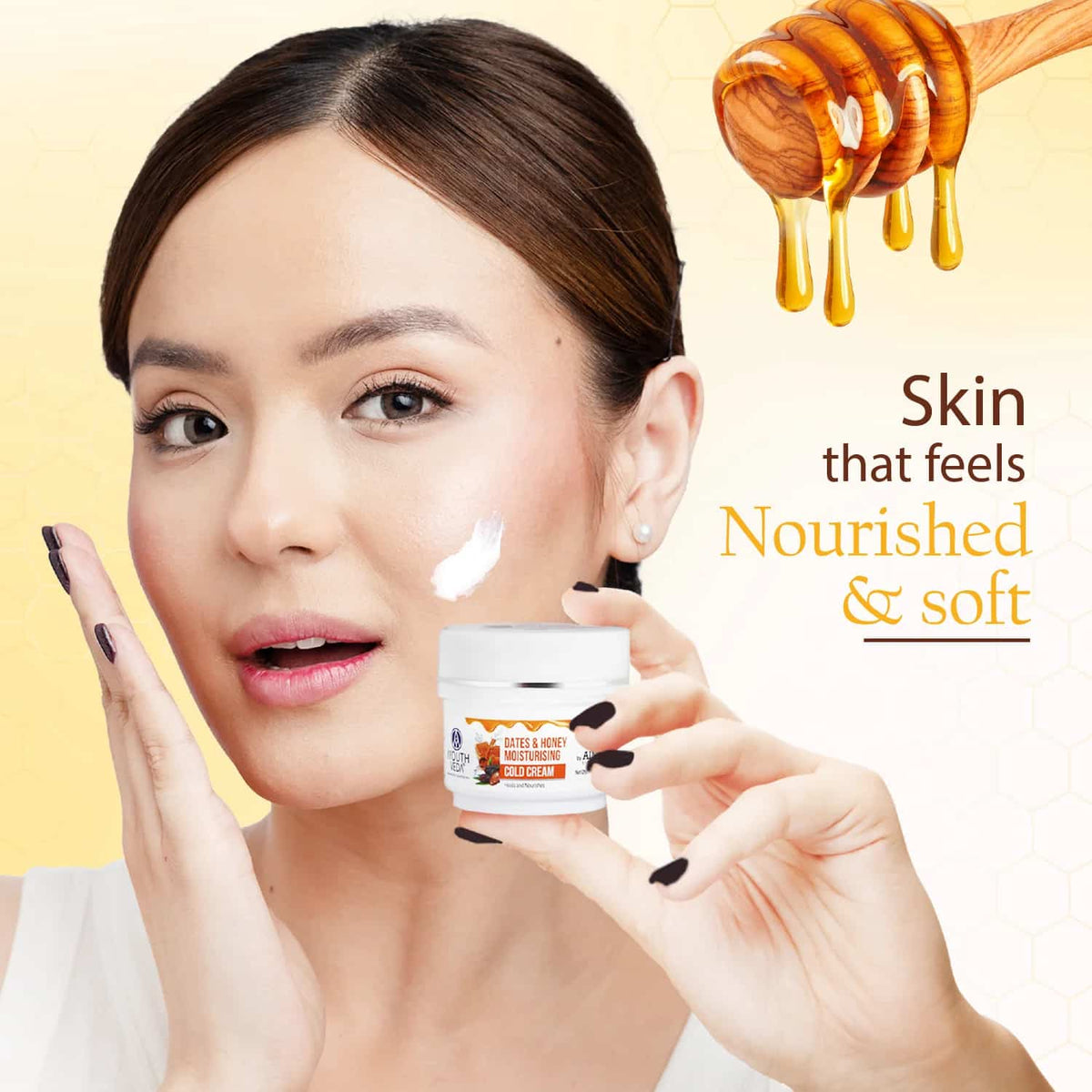 Aimil Ayouthveda Dates & Honey Moisturising Cold Cream Ayurvedic – 50g
