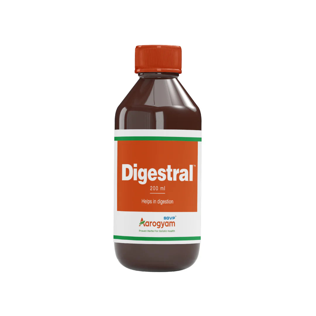 SGVP Aarogyam Ayurvedic Digestral Syrup & Tablets