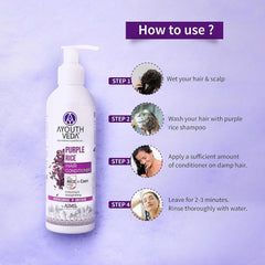 Aimil Ayouthveda Cosmetics Purple Rice Hair Conditioner 200ml