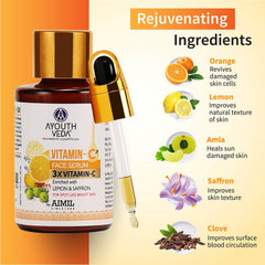 Aimil Ayouthveda Cosmetics Vitamin C Face Serum 30ml