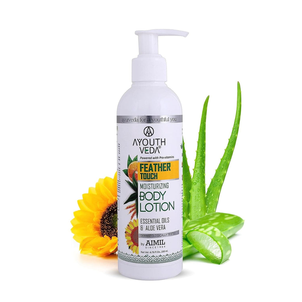 Aimil Ayouthveda Feather Touch Moisturizing Body Lotion – 200ml