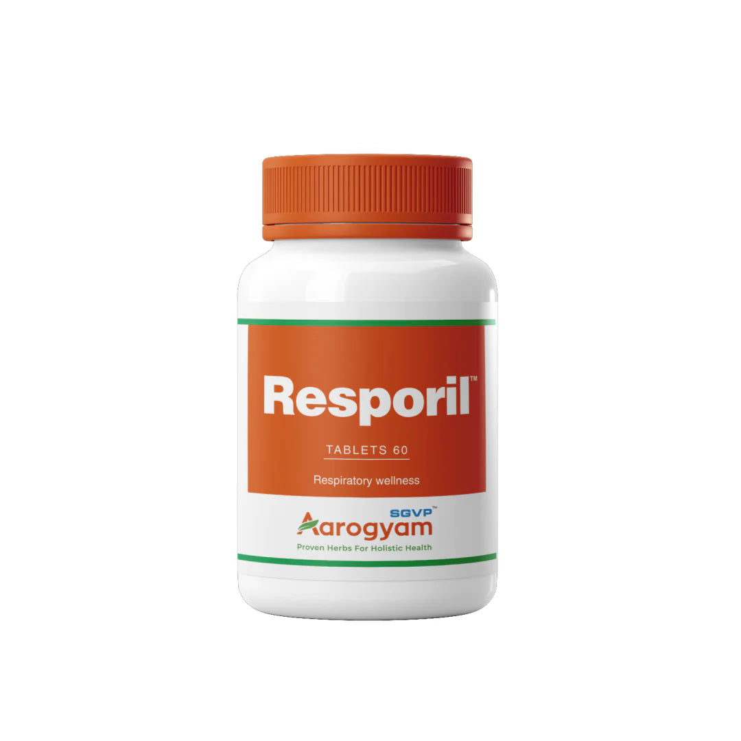 SGVP Aarogyam Ayurvedic Resporil Syrup & Tablets