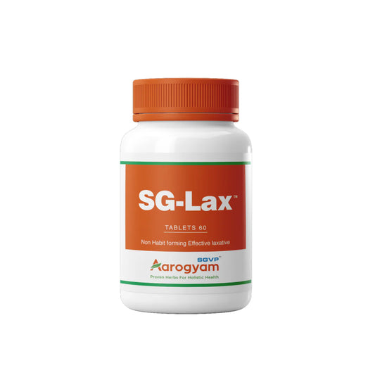 SGVP Aarogyam Ayurvedic SG Lax 60 Tablets