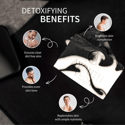 Aimil Ayouthveda Cosmetics Charcoal Detox Handmade Castile Soap 110g