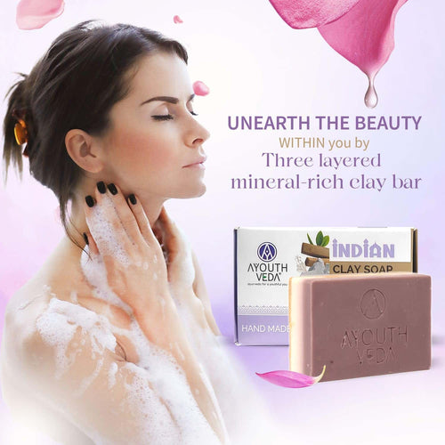 Aimil Ayouthveda Indian Clay Handmade Soap – 100gm