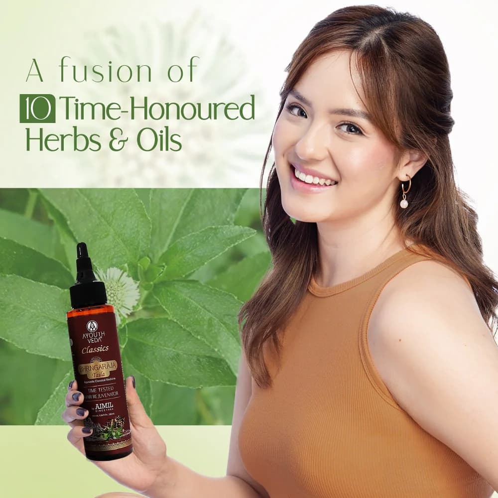 Ayouthveda Bhringraj Taila Ayurvedic Hair Oil – 100ml