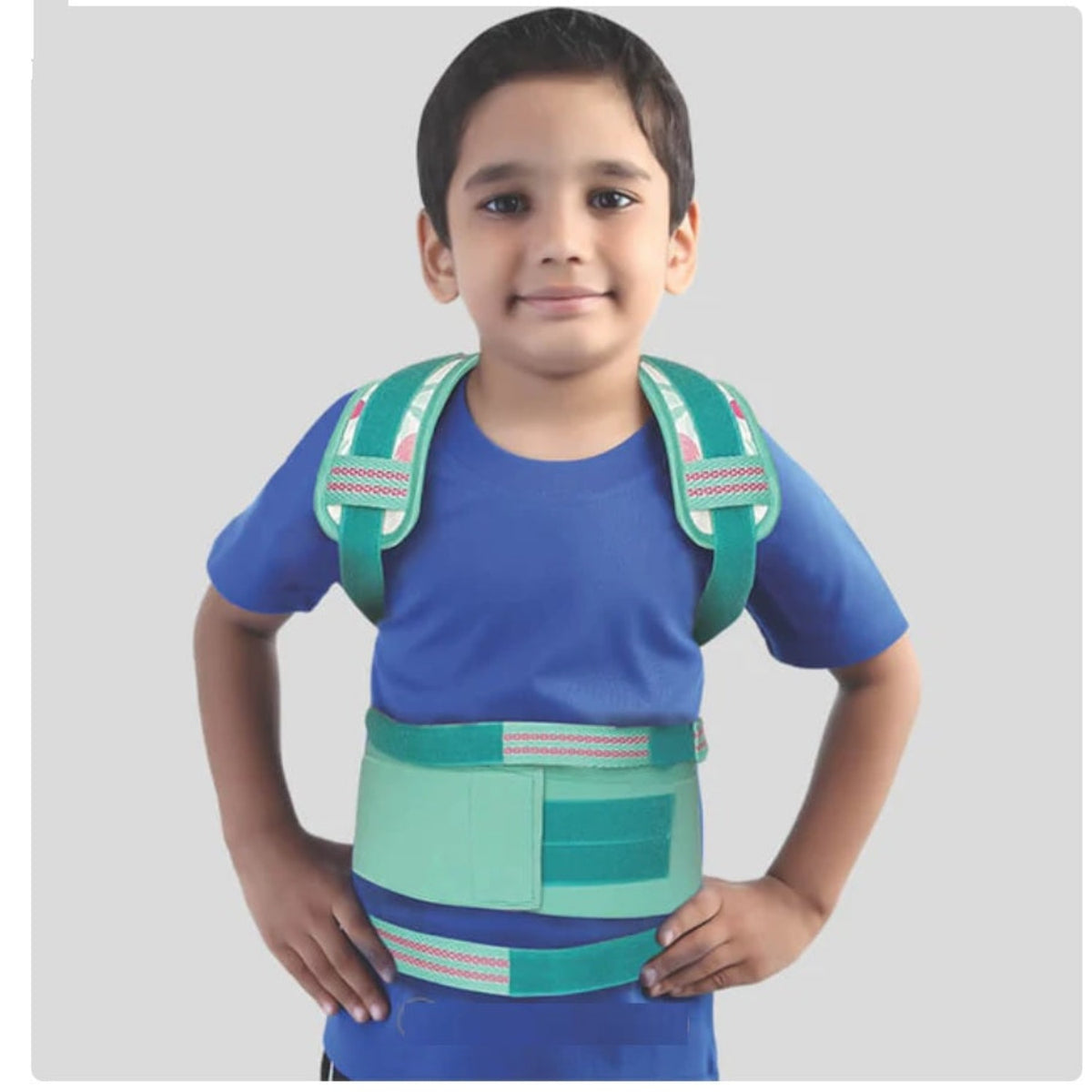 Flamingo Health Orthopaedic Pediatric Dorsolumbar Spinal Brace Color Random Code 2210