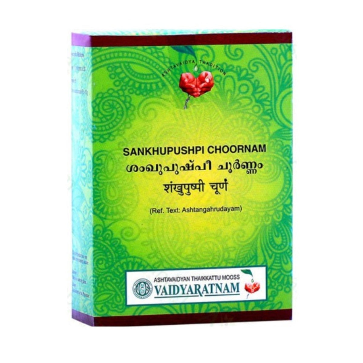 Vaidyaratnam Ayurvedisches Sankhupushpi Choornam Pulver 100g