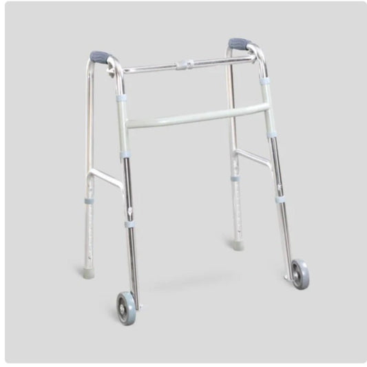 Flamingo Health Orthopädischer Classic Rollator mit Rollen, Universal, Code 2294