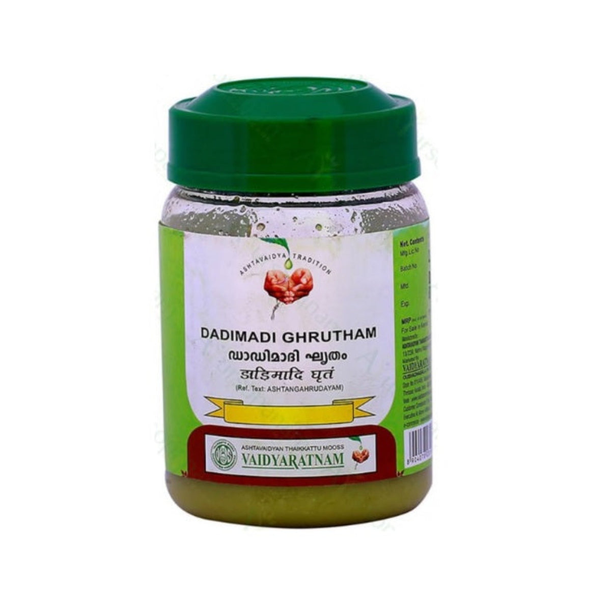 Vaidyaratnam Ayurvedisches Dadimadi Ghrutham 150g