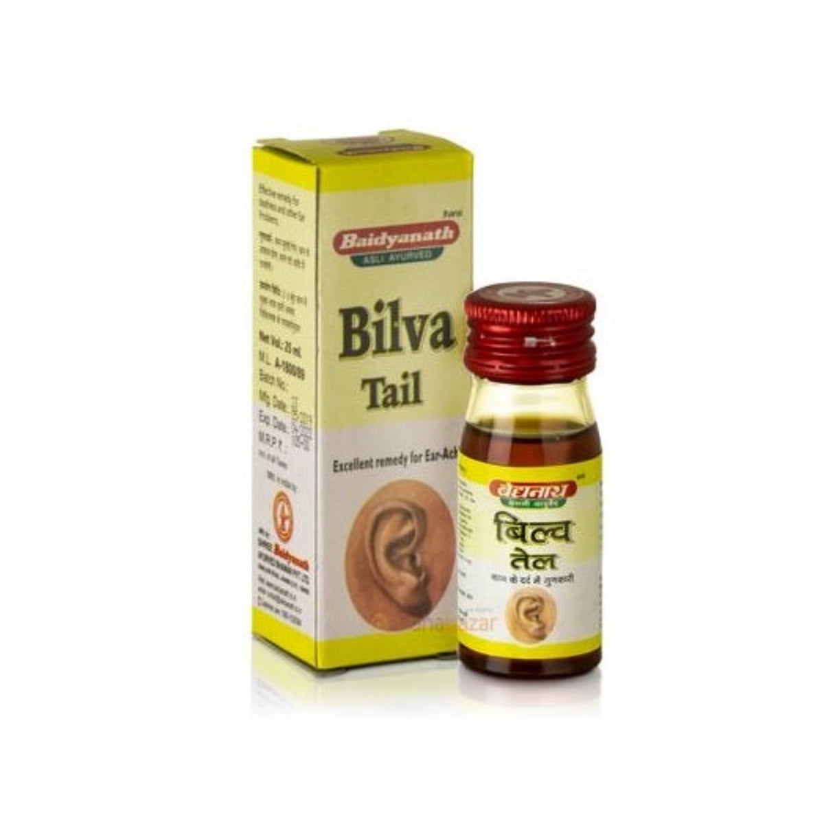 Baidyanath Ayurvedisches (Jhansi) Bilva Ohr-Taila-Öl 25ml