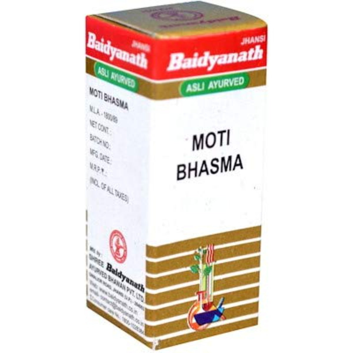 Baidyanath Ayurvedic Jhansi Moti Bhasma Powder