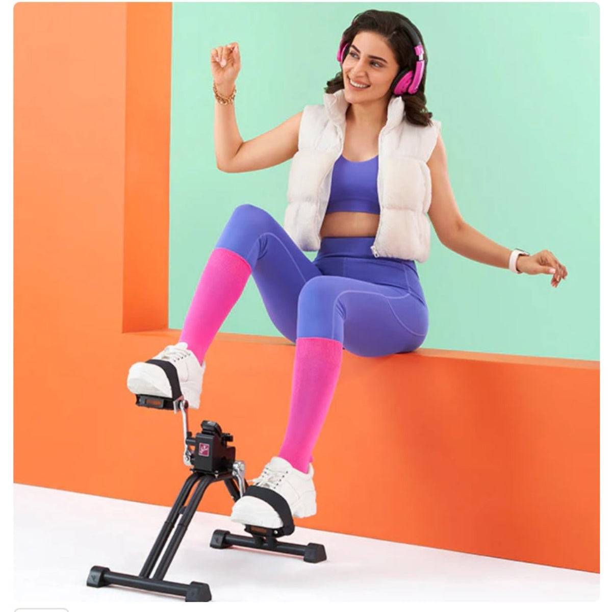 Flamingo Health Orthopädisches Heimtrainer-Fahrrad, Universalfarbe, zufällige Farbauswahl, Code 2177