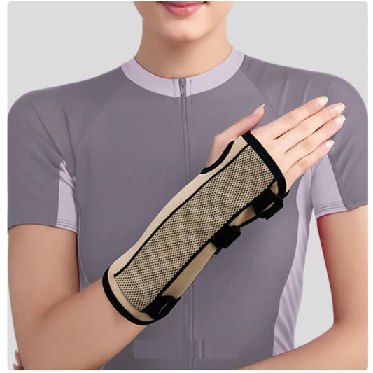 Flamingo Health Orthopaedic Wrist Cock-up Splint Color Black Ya Beige Random Code 2087