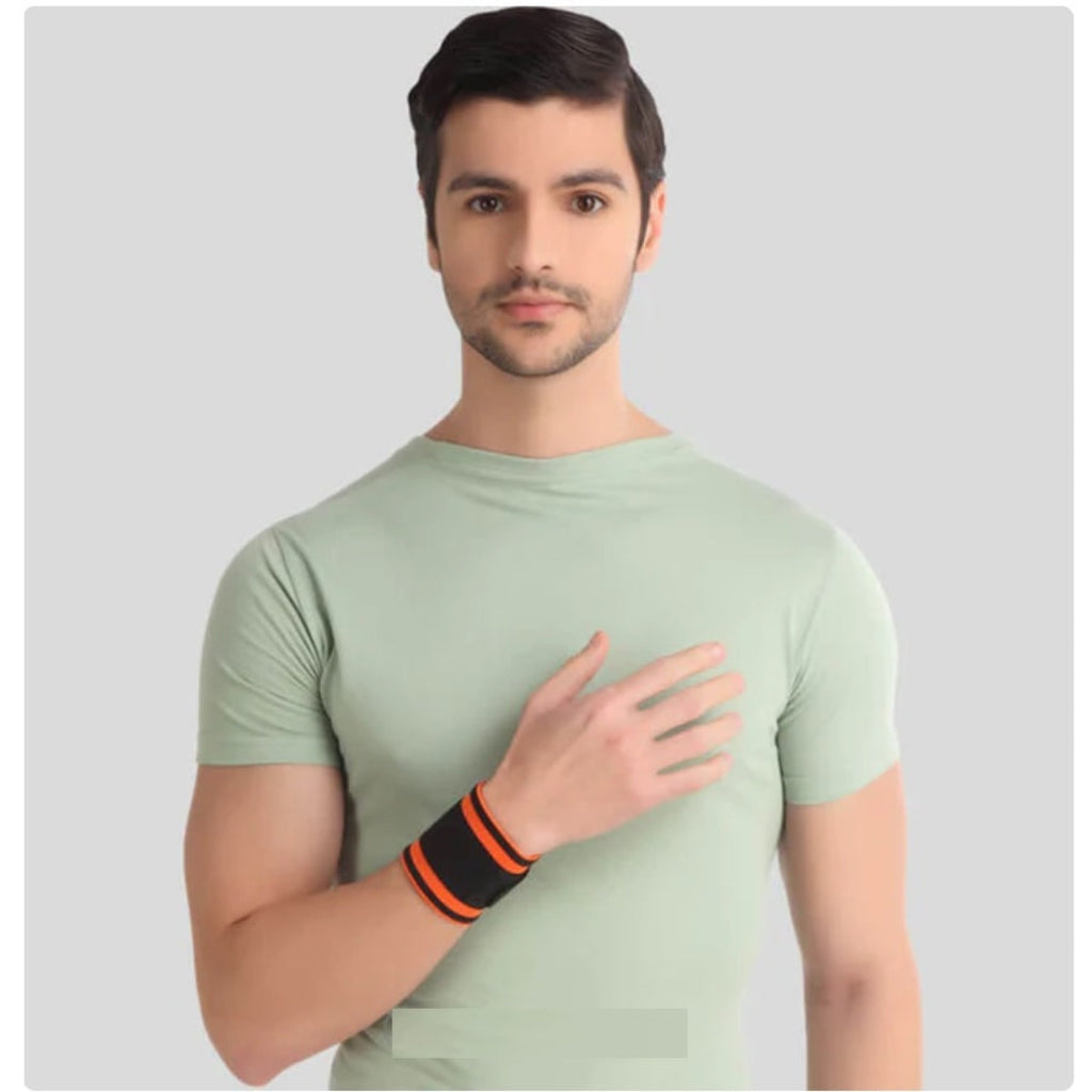 Flamingo Health Orthopaedic Wrist Wrap Universal Color Beige Ya Black Code 2030