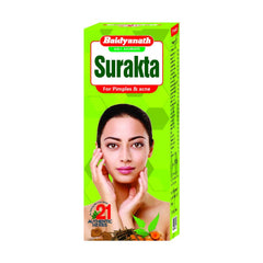 Baidyanath Ayurvedischer Surakta-Sirup und Tabletten