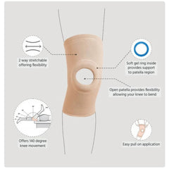 Flamingo Health Orthopaedic Gel Patella Knee Cap Code 2140