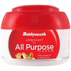 Baidyanath Ayurvedic Jhansi Ayurvedant All Purpose Cream With Sandal Oil & Almond Oil 100gm