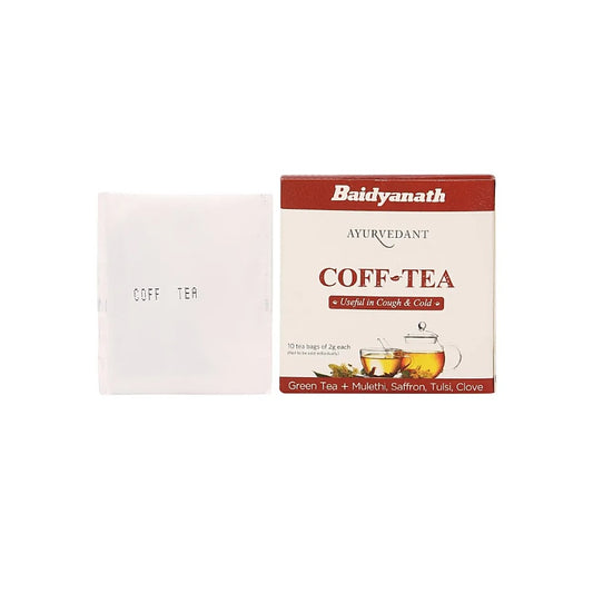 Baidyanath Ayurvedic (Jhansi) Ayurvedant Green Tea,Mulethi,Saffron 10 Tea Bags Of 2g