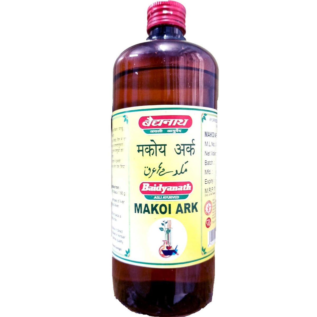 Baidyanath Ayurvedische Makoi Arche Flüssigkeit 450 ml