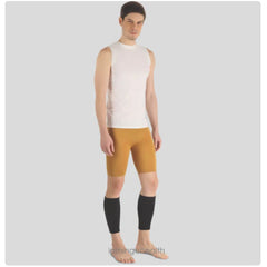 Flamingo Health Orthopaedic Calf Support (1Pair) Color Black Ya Beige Code 2039