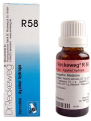 Dr. Reckeweg Homöopathie R58 gegen Hydrops Tropfen 22 ml