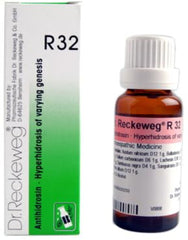 Dr Reckeweg Homoeopathy R32 Excessive Perspiration Drops 22 ml