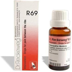 Dr. Reckeweg Homöopathie R69 bei Schmerzen zwischen den Rippen Tropfen 22 ml