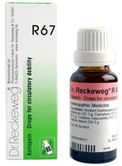 Dr. Reckeweg Homöopathie R67 Kreislaufschwäche Tropfen 22 ml