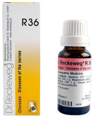 Dr Reckeweg Homoeopathy R36 Nerves Disease Drops 22 ml